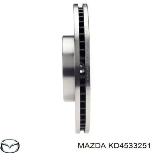 Disco do freio dianteiro Mazda GBFT33251A preço, a partir de 114,21 USD
