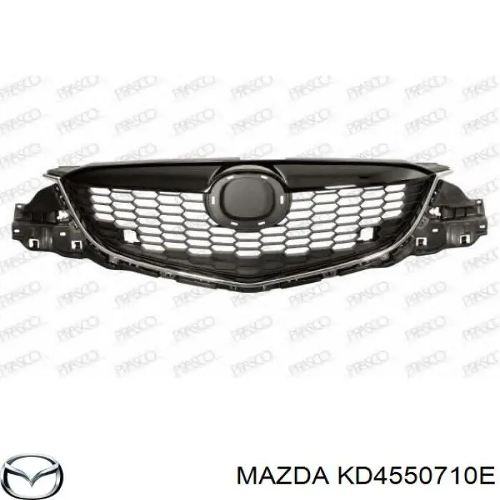 Grelha do radiador Mazda KD4550710E preço, a partir de 82,56 USD