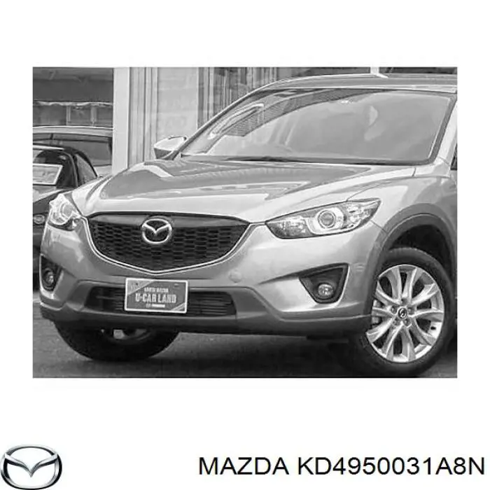 Compre KD4950031A8N Mazda Pára-choque dianteiro