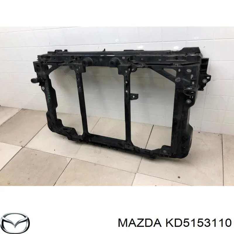 Suporte do radiador montado (painel de montagem de fixação das luzes) para Mazda CX-5 I KE, GH