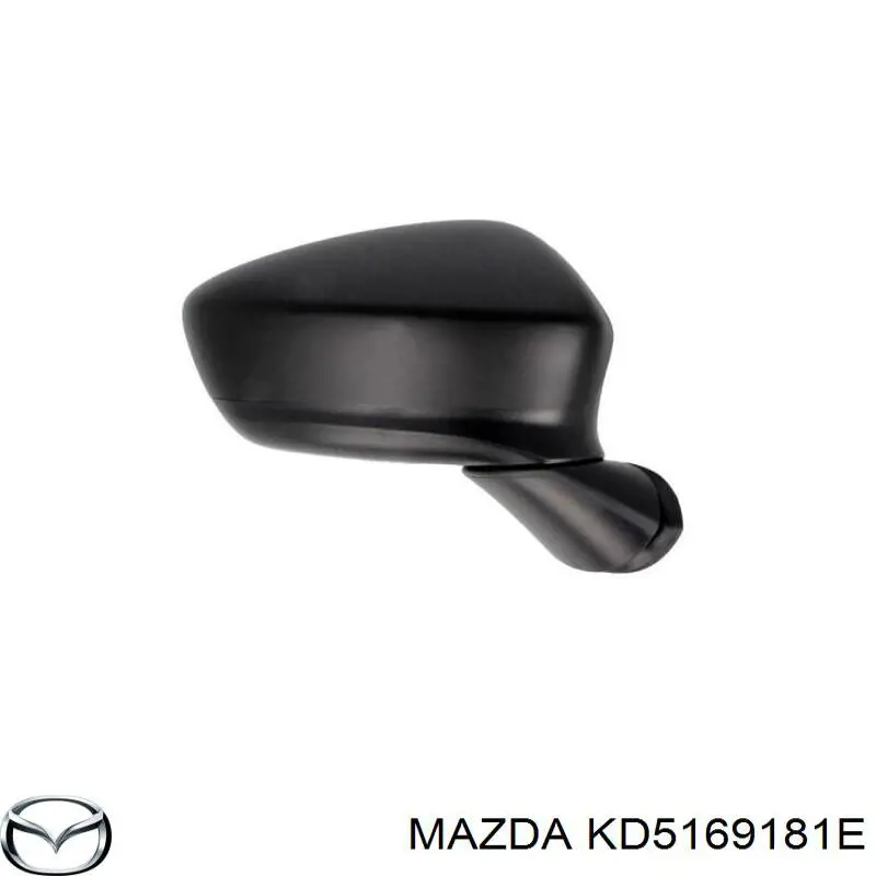KD5169181E Mazda Espelho de retrovisão esquerdo