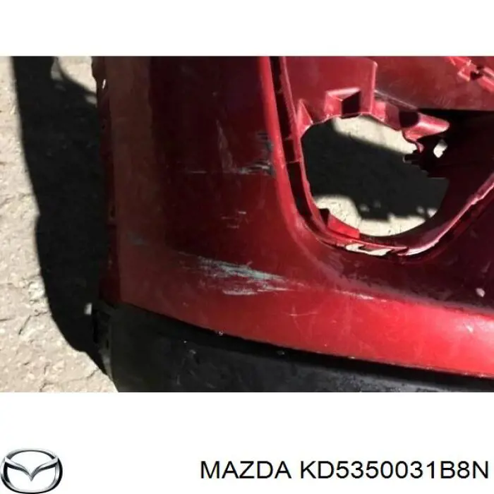 Pára-choque dianteiro Mazda KD5350031B8N preço, a partir de 112,17 USD