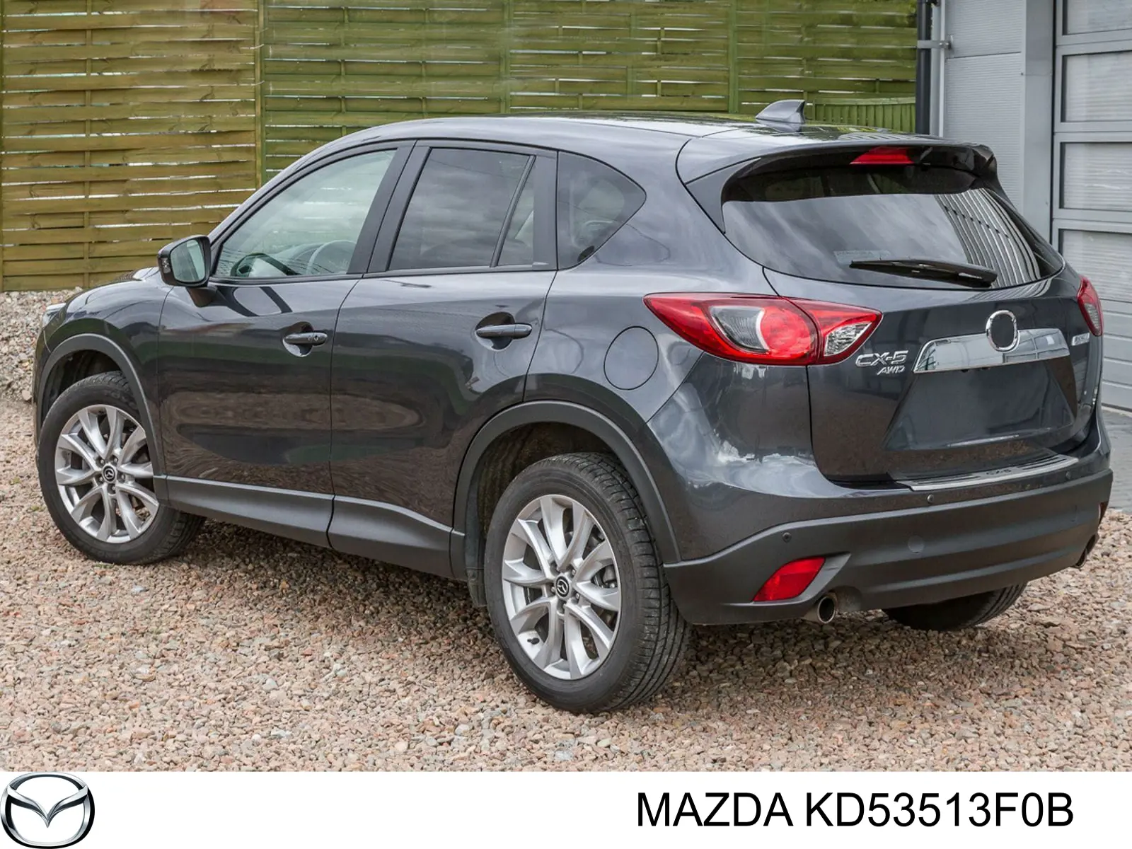 Compre KD53513F0B Mazda Lanterna traseira direita interna