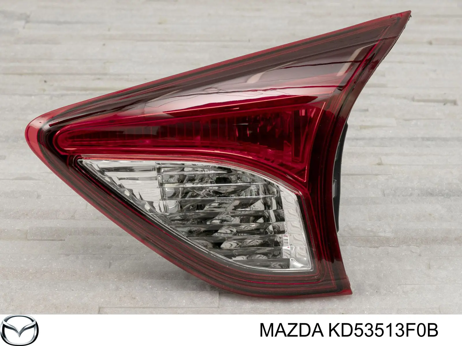 Compre KD53513F0D Mazda Lanterna traseira direita interna