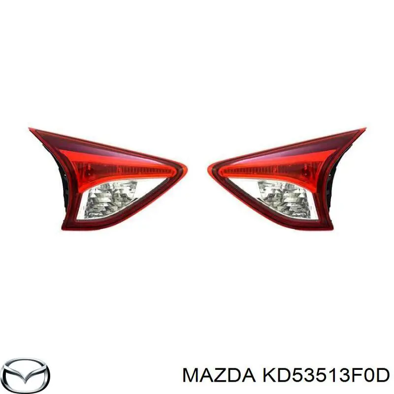 KD53513F0D Mazda Lanterna traseira direita interna