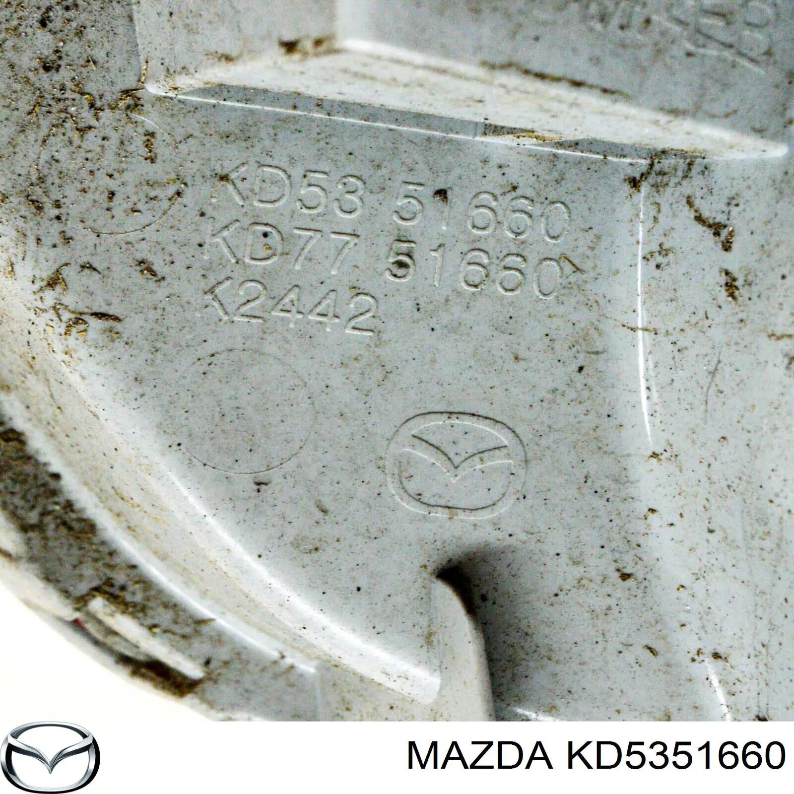 KD5351660 Mazda Lanterna de nevoeiro traseira esquerda