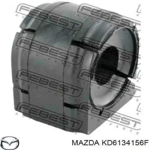Compre KD6134156F Mazda Bucha de estabilizador dianteiro