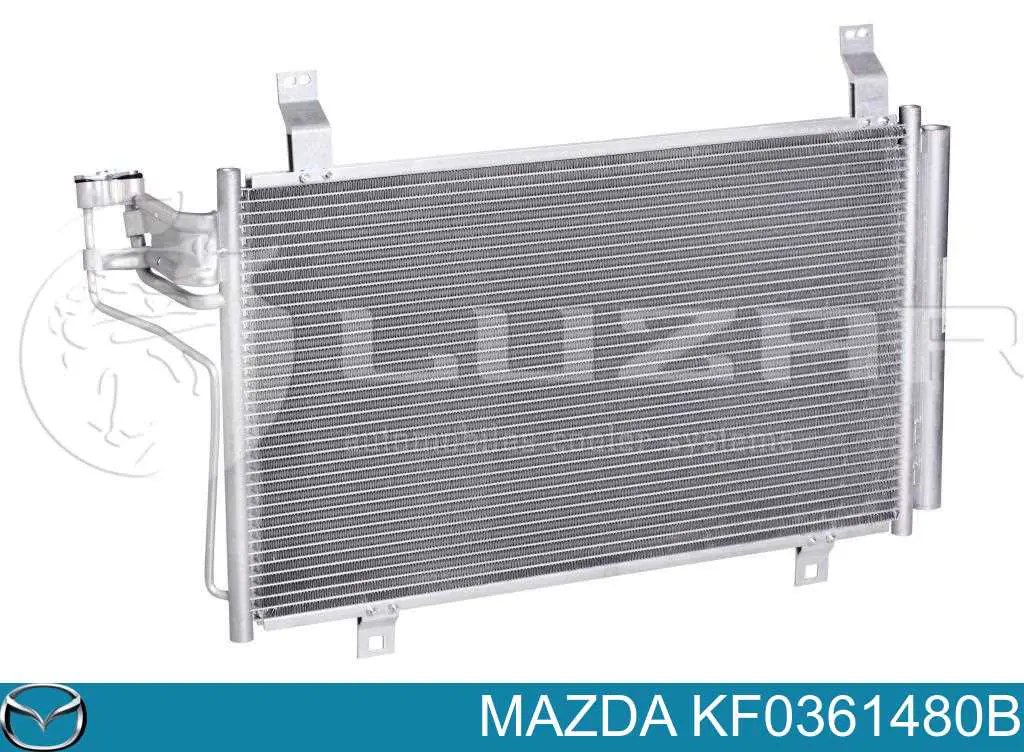 KF0361480B Mazda Radiador de aparelho de ar condicionado