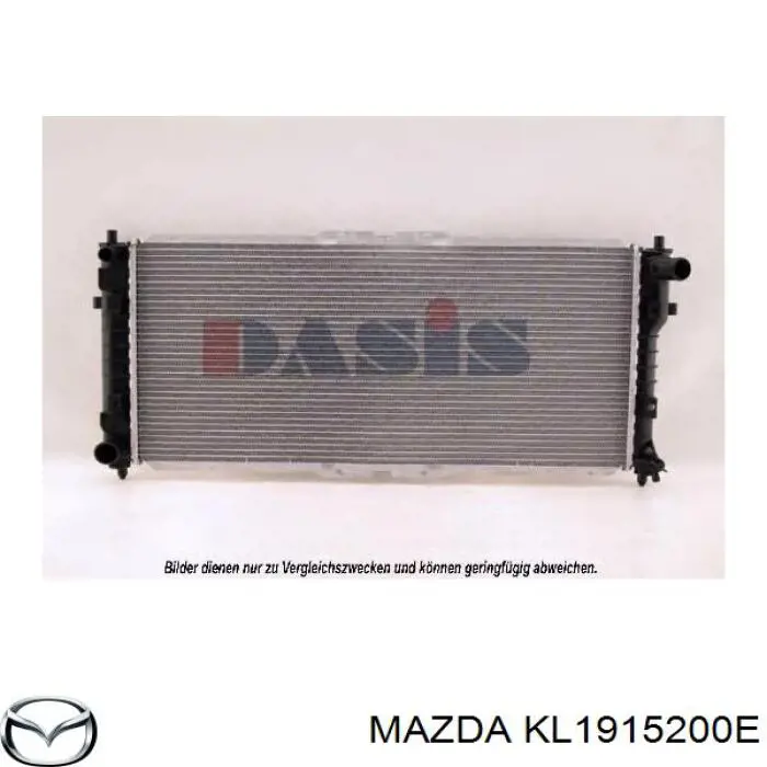 Compre KL1915200E Mazda Radiador de esfriamento de motor