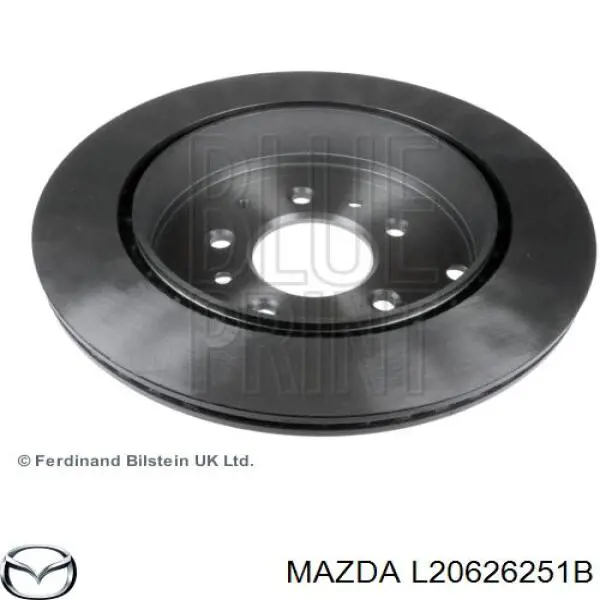L20626251B Mazda Disco do freio traseiro