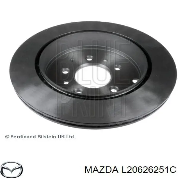 Disco do freio traseiro Mazda L20626251C preço, a partir de 74,47 USD