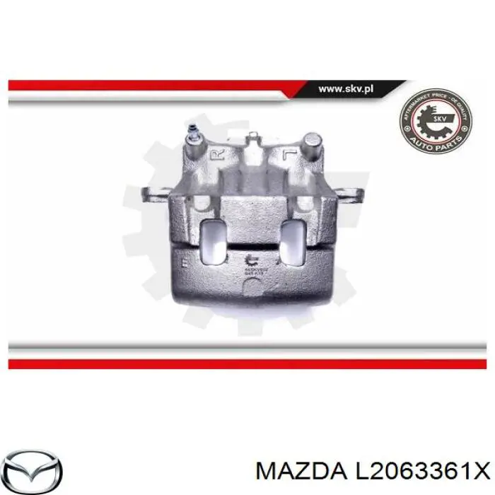 Compre L2Z63398ZA Mazda Suporte do freio dianteiro direito