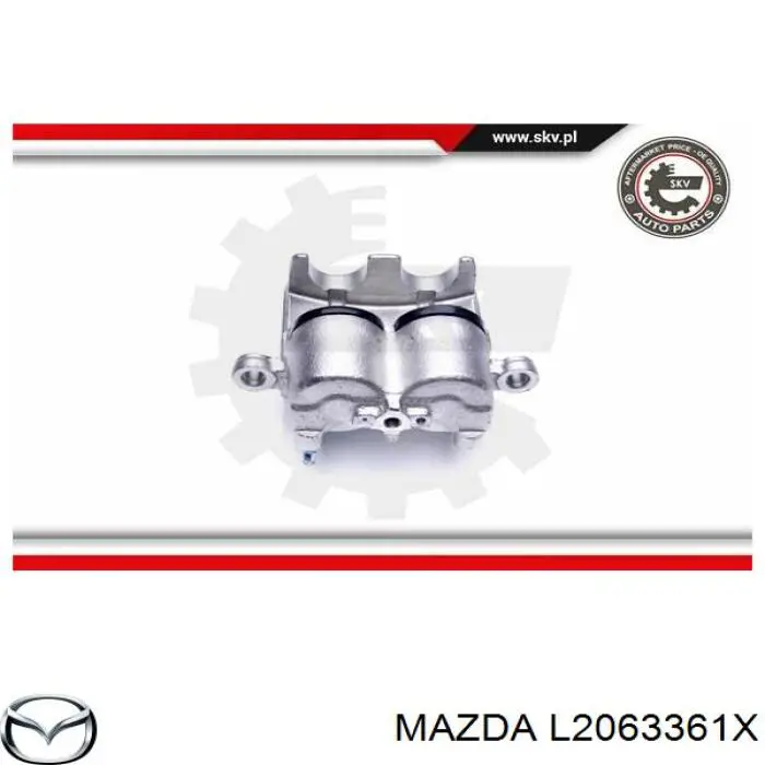 Suporte do freio dianteiro direito Mazda L2Z63398ZA preço, a partir de 62,04 USD
