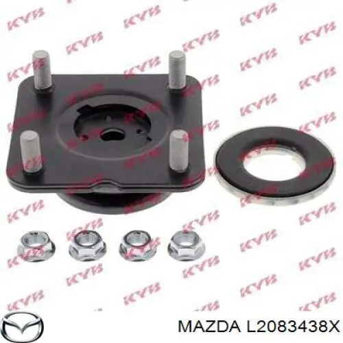 Rolamento de suporte do amortecedor dianteiro Mazda L2083438X preço, a partir de 12,47 USD