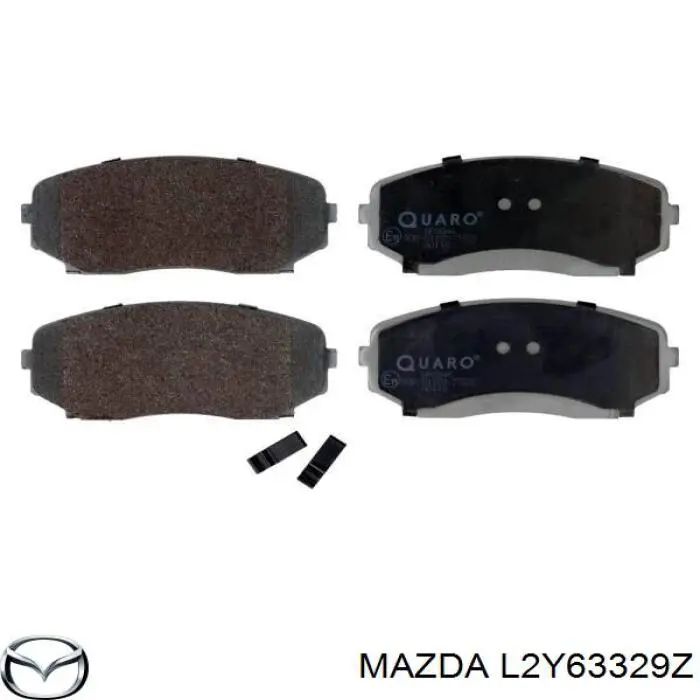 Sapatas do freio dianteiras de disco Mazda L2Y63329Z preço, a partir de 25,54 USD