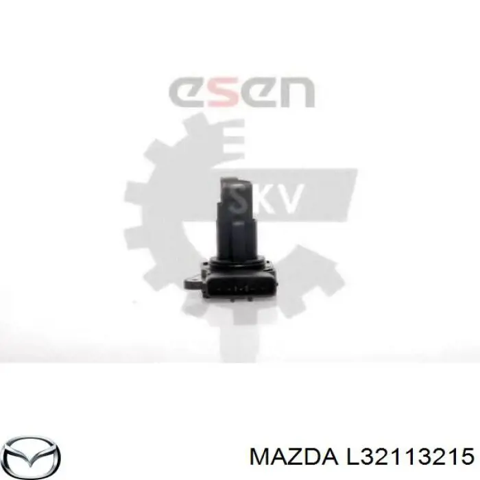 Sensor de fluxo (consumo) de ar, medidor de consumo M.A.F. - (Mass Airflow) Mazda L32113215 preço, a partir de 68,70 USD