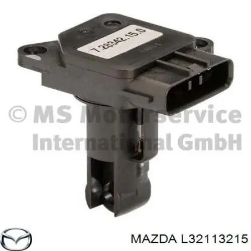 Compre L32113215 Mazda Sensor de fluxo (consumo) de ar, medidor de consumo M.A.F. - (Mass Airflow)