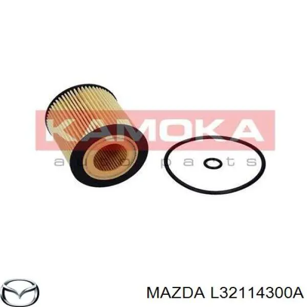 Compre L32114300A Mazda Tampa do filtro de óleo