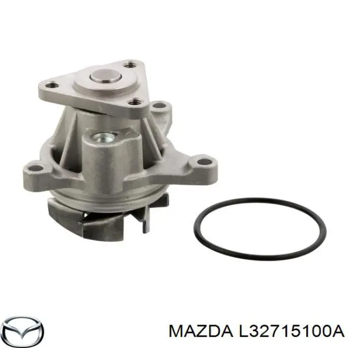 L32715100A Mazda Bomba de água (bomba) de esfriamento