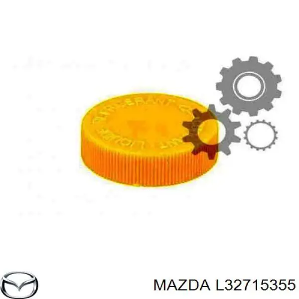 L32715355 Mazda Tampa (tampão) do tanque de expansão