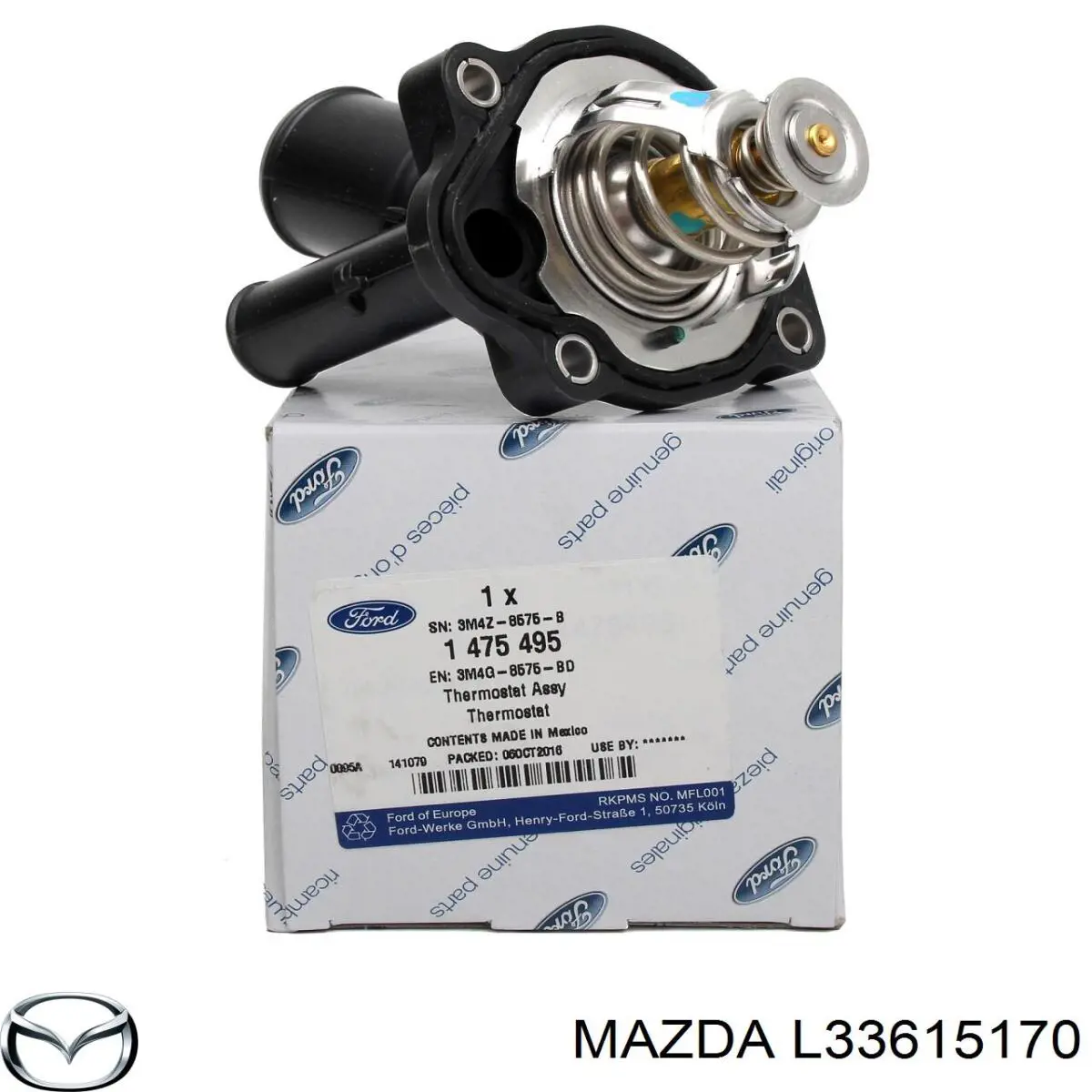 Compre L33615170 Mazda Termostato