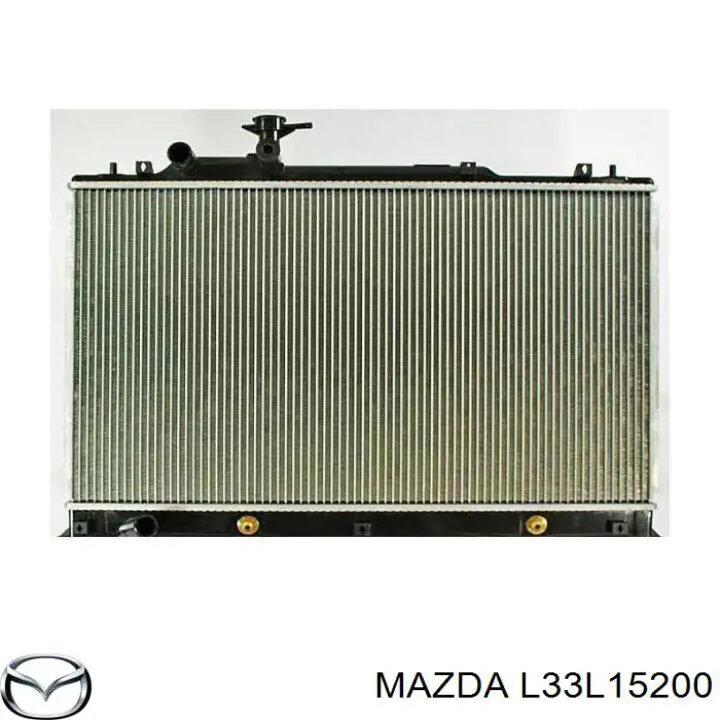 L33L15200 Mazda Radiador de esfriamento de motor