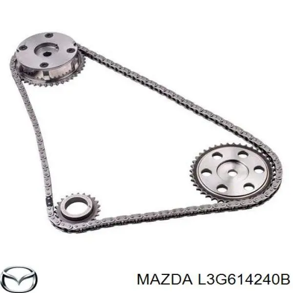 Compre L3G614240B Mazda Receptor de óleo (coletor de óleo)