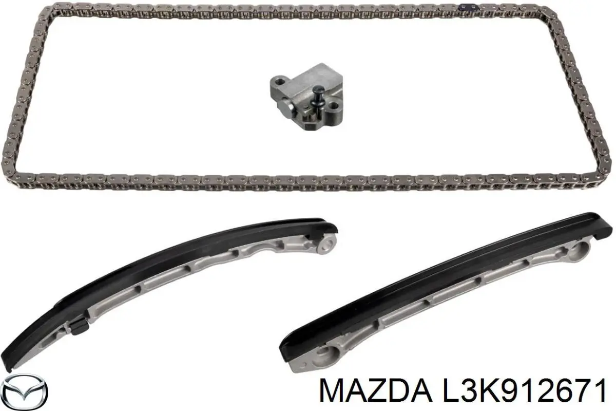 Amortecedor de cadeia do mecanismo de distribuição de gás Mazda L3K912671 preço, a partir de 34,28 USD
