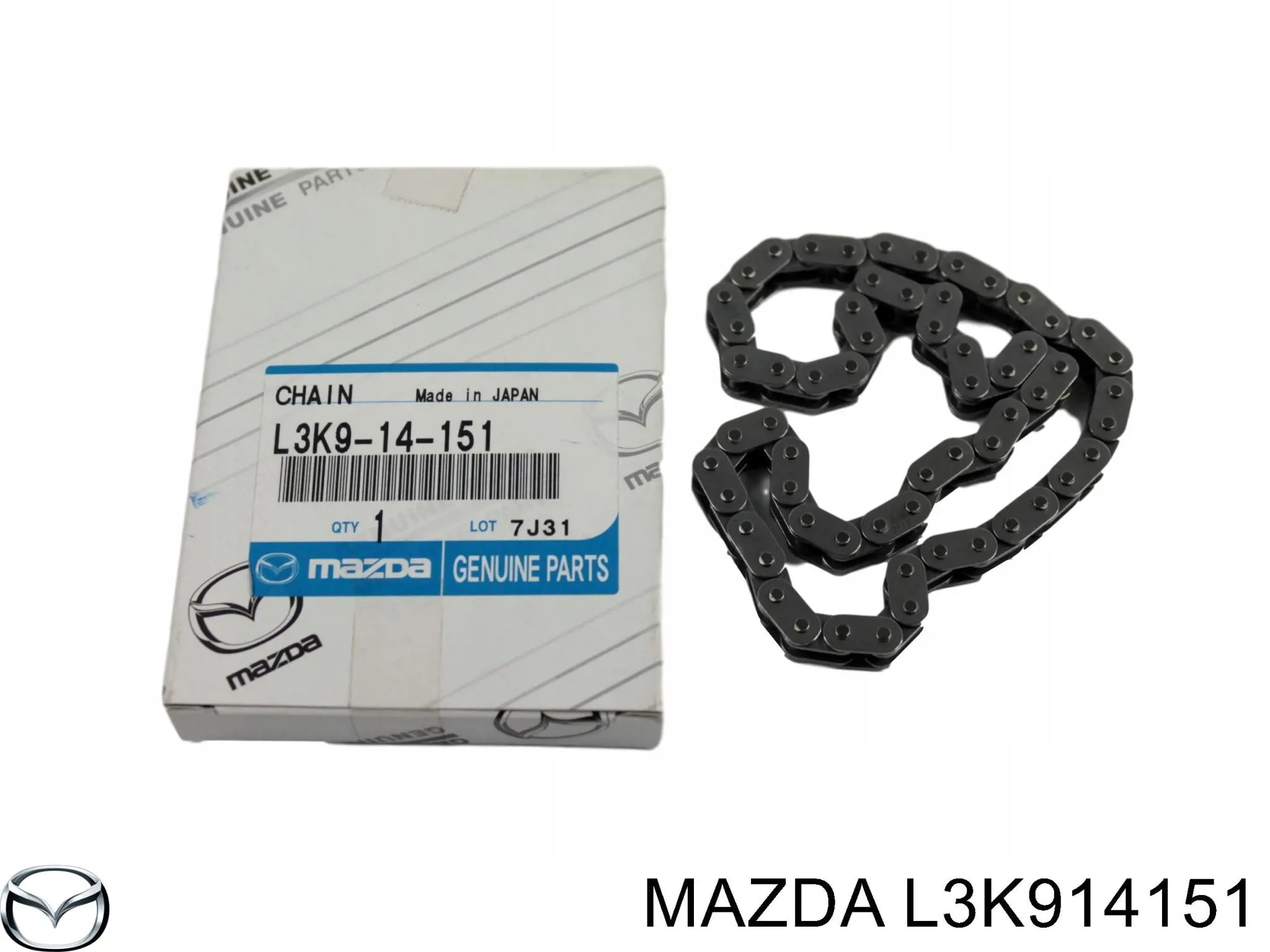 L3K914151 Mazda Cadeia de bomba de óleo