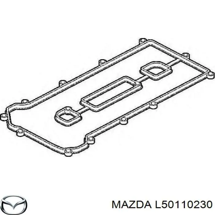 Vedante da tampa de válvulas de motor, kit Mazda L50110230 preço, a partir de 27,89 USD