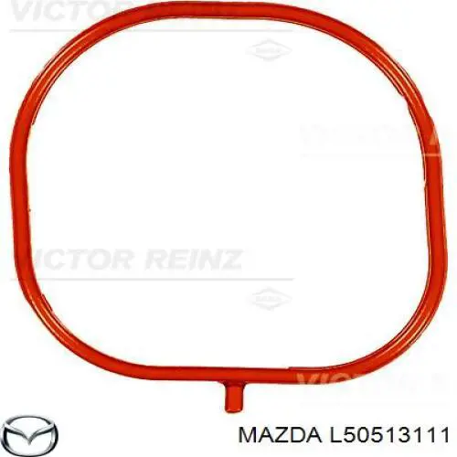 L50513111 Mazda Vedante de tubo coletor de admissão