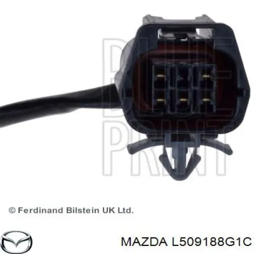 L509188G1C Mazda Sonda lambda, sensor de oxigênio até o catalisador