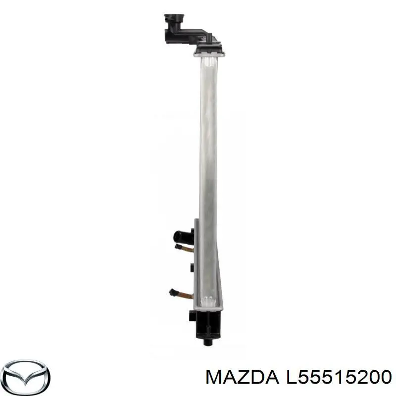 L55515200 Mazda Radiador de esfriamento de motor