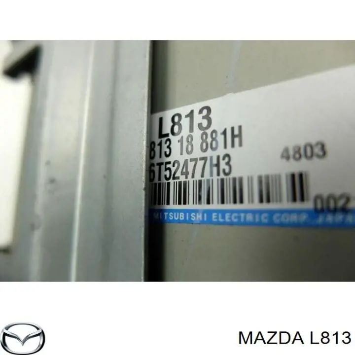 L813 Mazda Motor montado