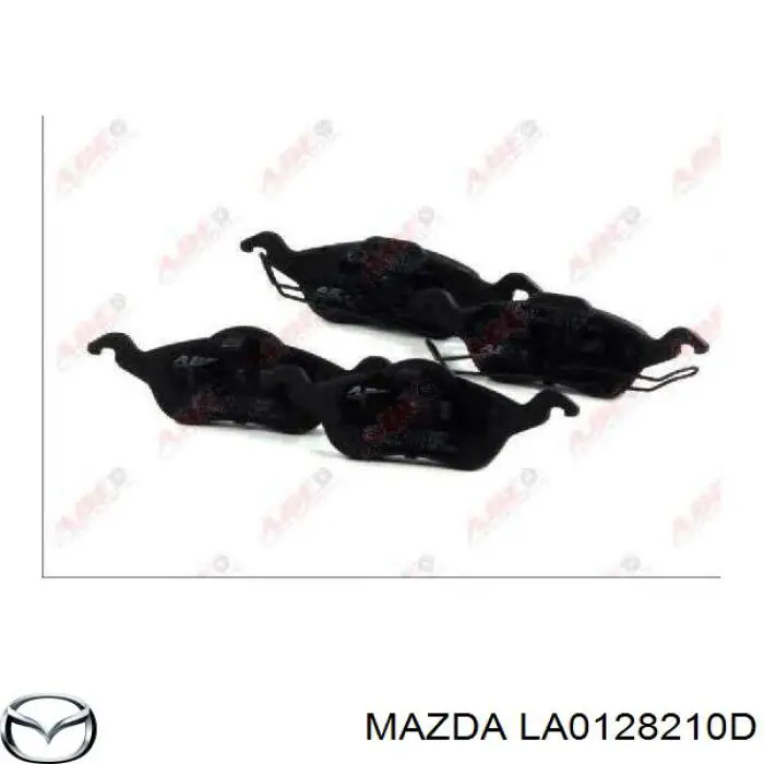 LA0128210D Mazda Braço oscilante (tração) longitudinal superior esquerdo/direito de suspensão traseira