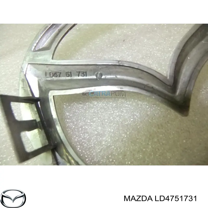 Emblema de grelha do radiador Mazda LD4751731 preço, a partir de 32,77 USD
