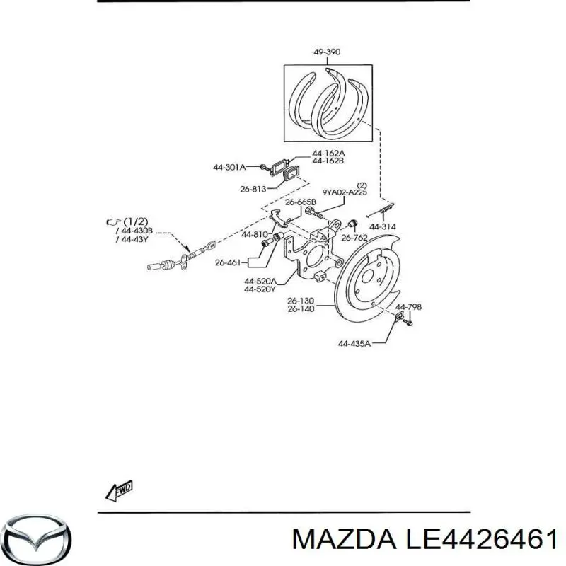 LE4426461 Mazda 
