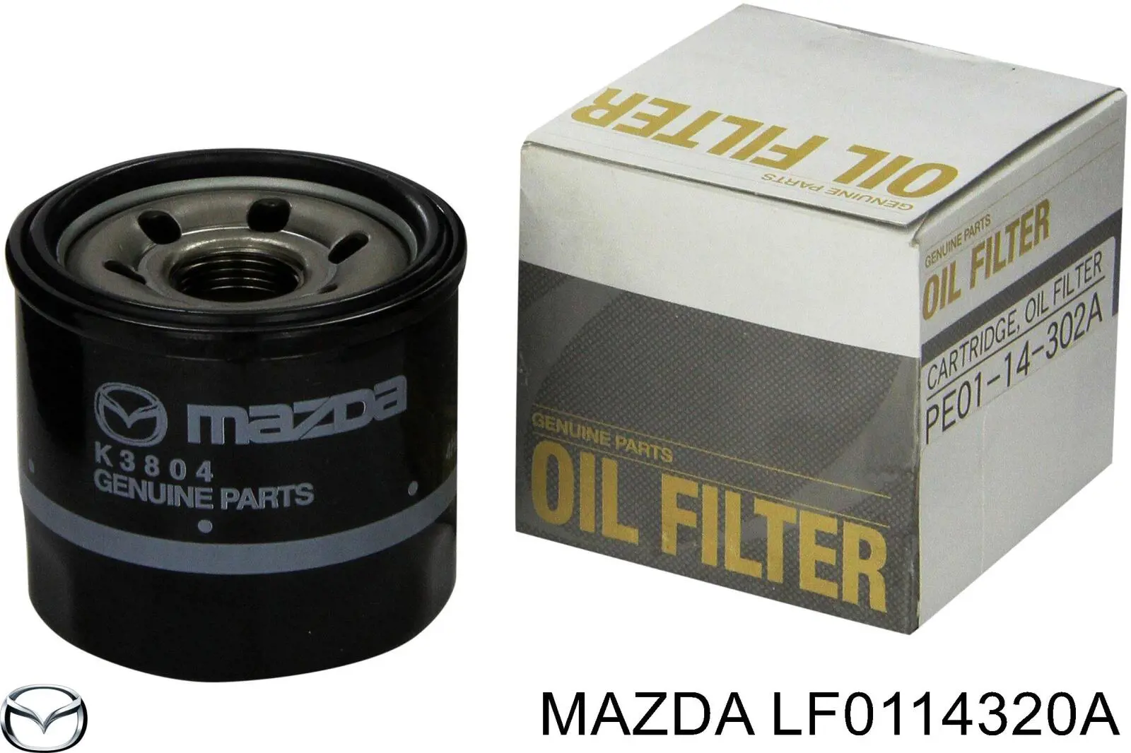 LF0114320A Mazda Tampa do filtro de óleo