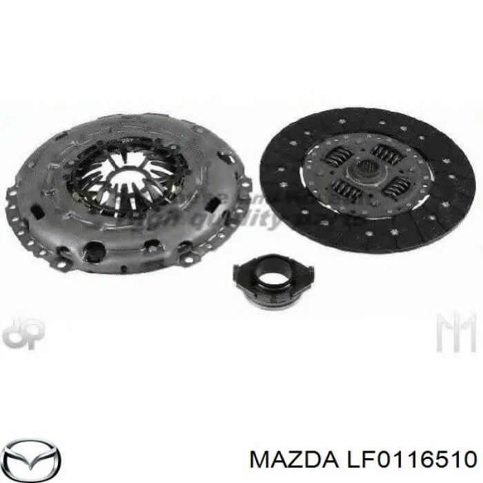 Compre LF0116510 Mazda Rolamento de liberação de embraiagem