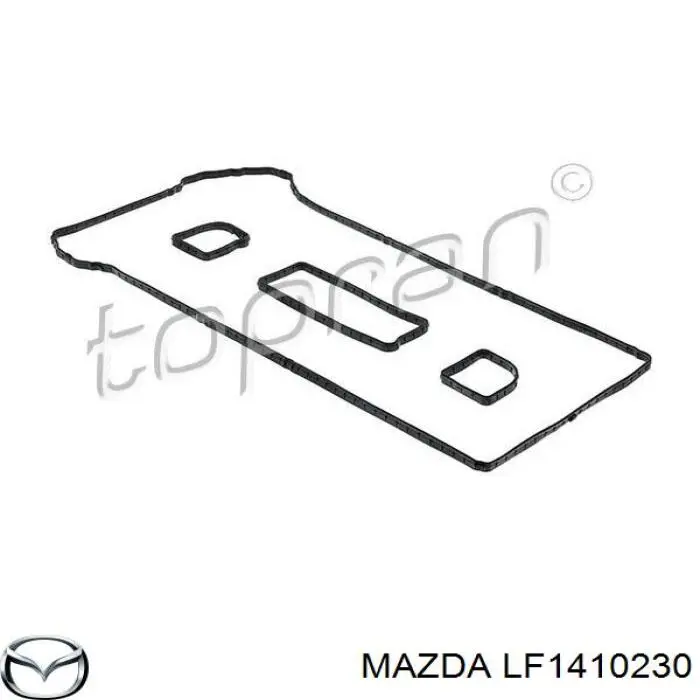 LF1410230 Mazda Vedante da tampa de válvulas de motor, kit