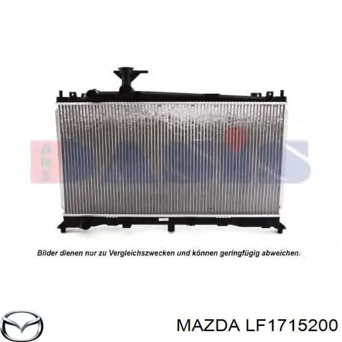 Compre LF1715200 Mazda Radiador de esfriamento de motor