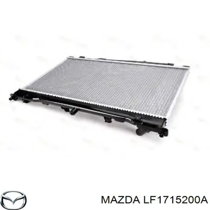 Radiador de esfriamento de motor Mazda LF1715200A preço, a partir de 105,66 USD