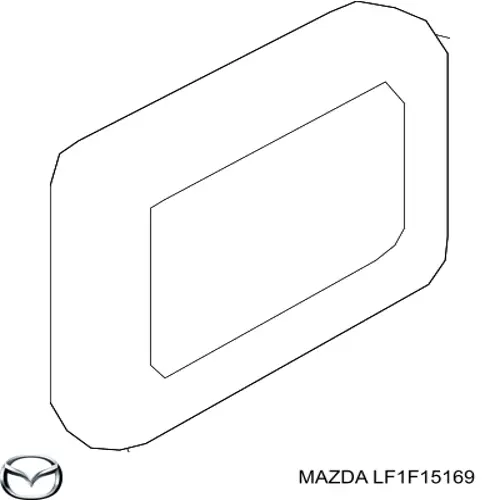 LF9415169 Mazda Vedante do flange (da união em T) do sistema de esfriamento