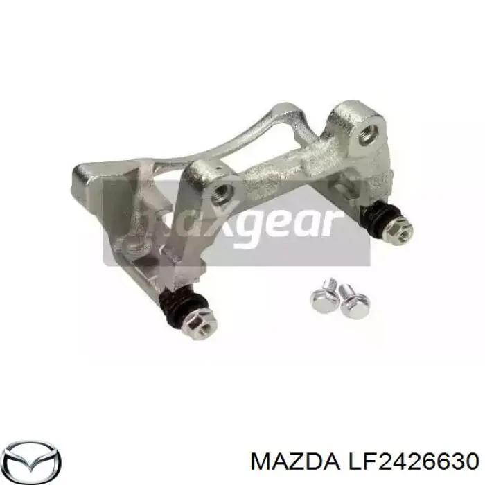 Compre LF2426630 Mazda Braçadeira de barra de acoplamento do tambor de freio