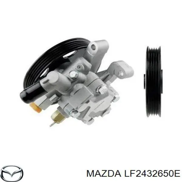 LF2432650E Mazda Bomba da Direção hidrâulica assistida