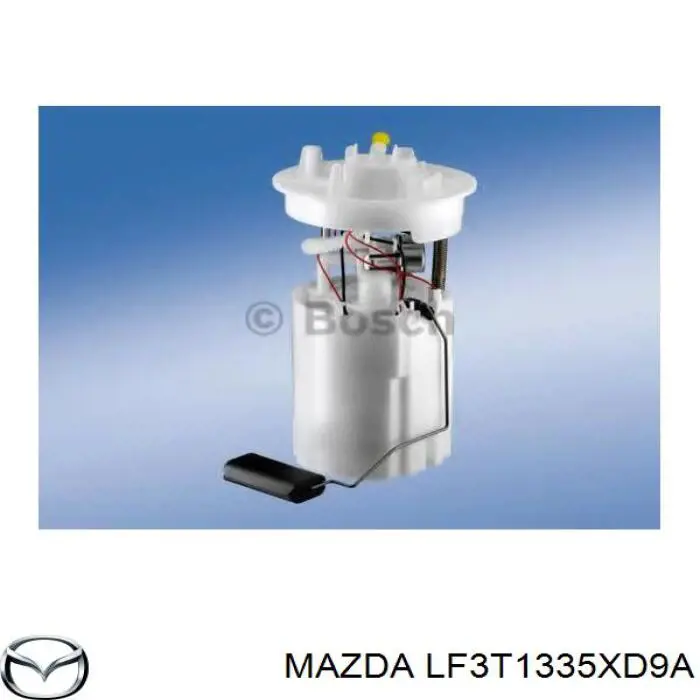 Módulo de bomba de combustível com sensor do nível de combustível LF3T1335XB Mazda