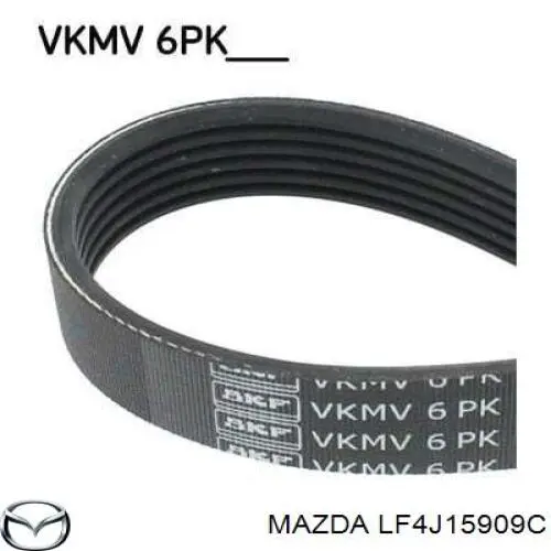 LF4J15909C Mazda Correia dos conjuntos de transmissão