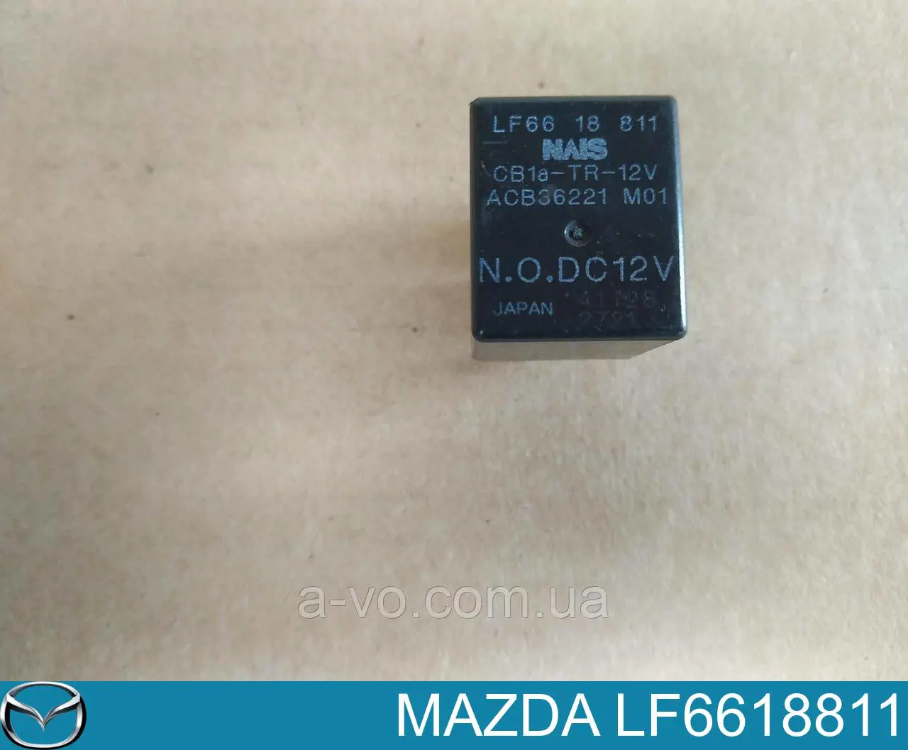 LF6618811 Mazda Relê do motor de arranco