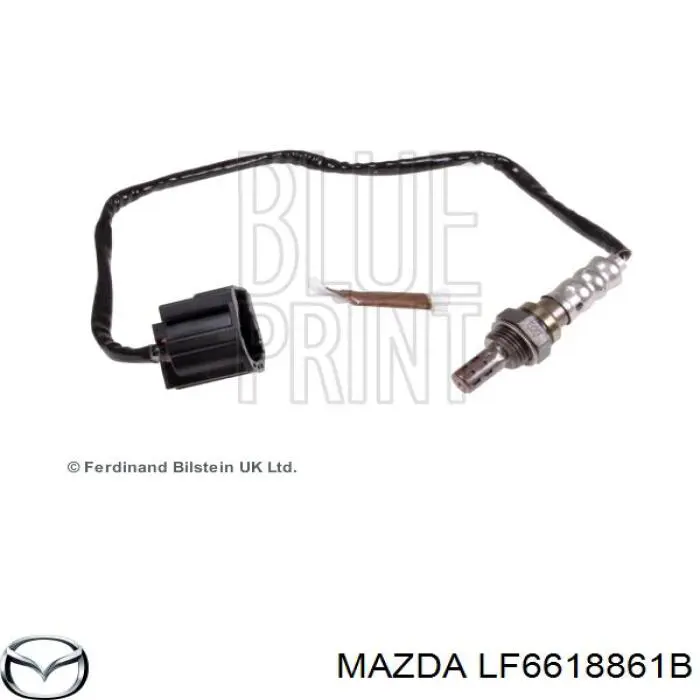 LF6618861B Mazda Sonda lambda, sensor de oxigênio até o catalisador