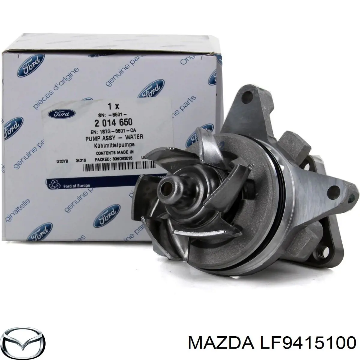 Compre LF9415100 Mazda Bomba de água (bomba) de esfriamento